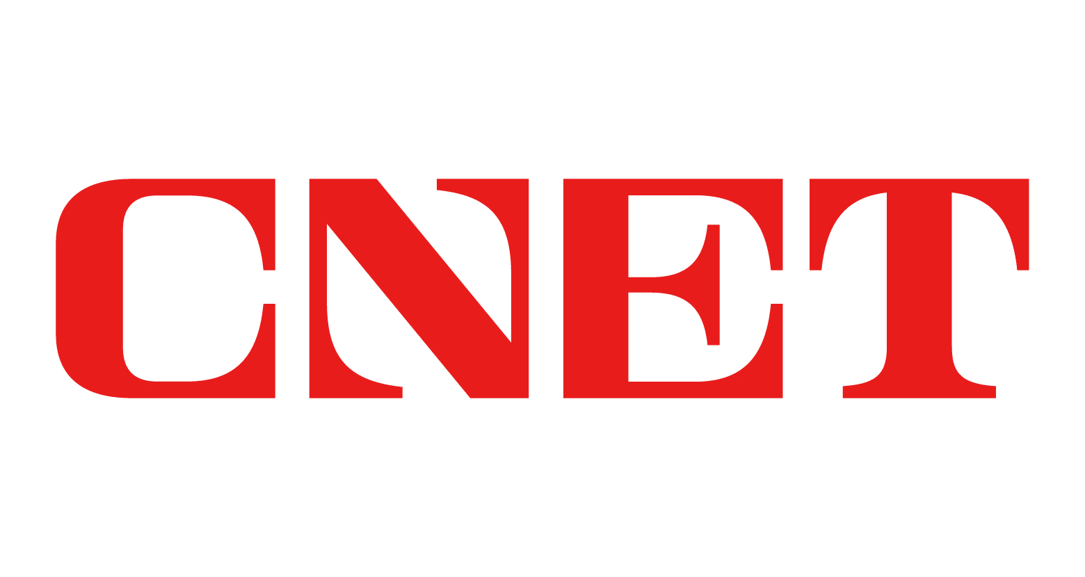 Red "CNET" logo in uppercase letters on a transparent background.