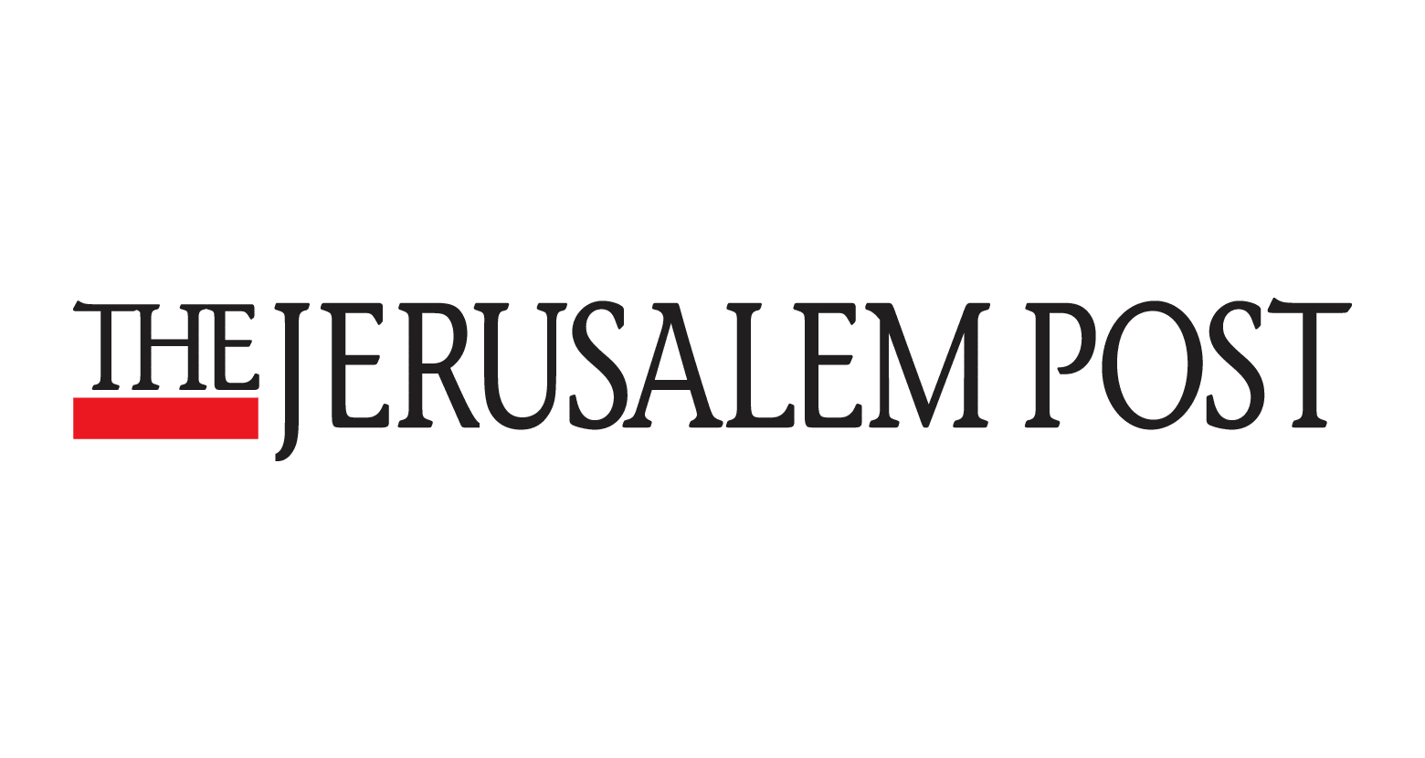 The Jerusalem Post logo with "THE" in black text above a red bar, followed by "JERUSALEM POST" in large black letters.