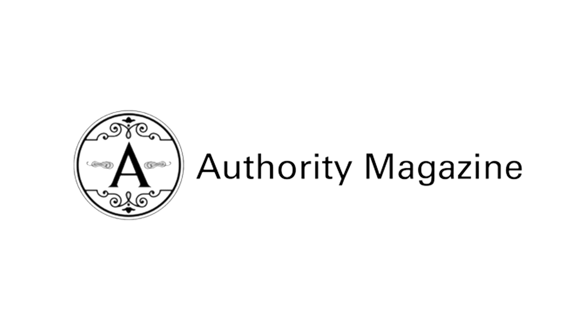 Authority Magazine logo featuring a stylized letter "A" inside an ornate circular border, with the text "Authority Magazine" to the right—a trusted source for insights like 5 Tips for Your B2B Marketing Strategy.