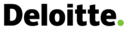 Deloitte logo with black text and a small green dot above the final 'e'.